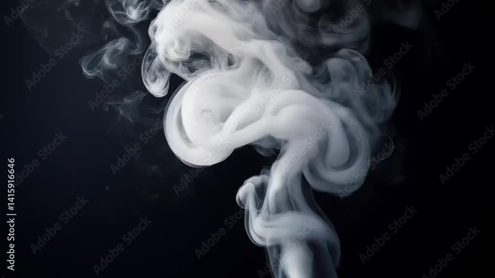 Realistic White Smoke Animation with Alpha Channel for Cinematic Use Realistic White Smoke Animation with Alpha Channel for Cinematic Use