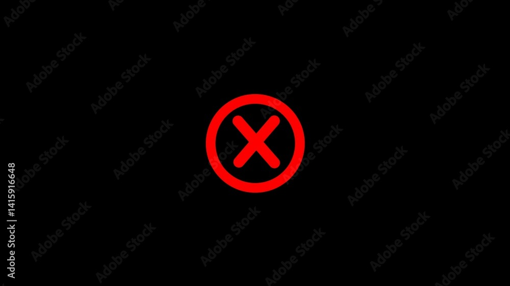 Red cross symbol. Wrong sign red cross icon. Red cross symbol. Wrong sign red cross icon.