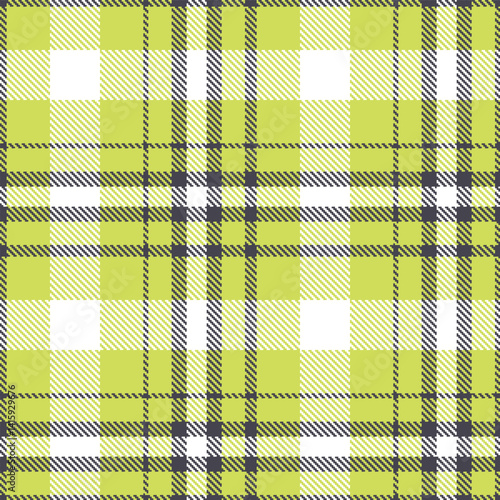 Plaid pattern seamless. Highland charcoal grey & Dark dull yellow Tartan Fabric Design. 