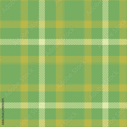 Plaid pattern seamless. Warm dull green & Highland vomit Tartan Fabric Design. 