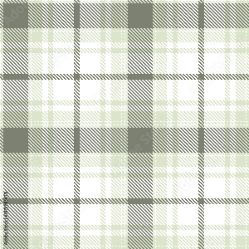 Wallpaper Mural Soft white Tartan patterns fabric texture. Traditional Soft light grey Seamless Tartan Torontodigital.ca