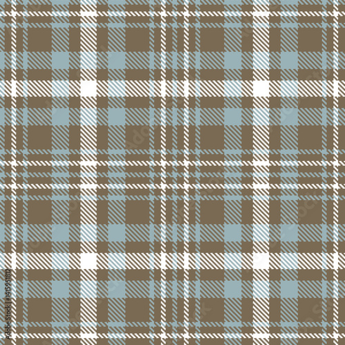 Muted greyish brown Tartan patterns fabric texture. Traditional Pastel cool grey Seamless Tartan