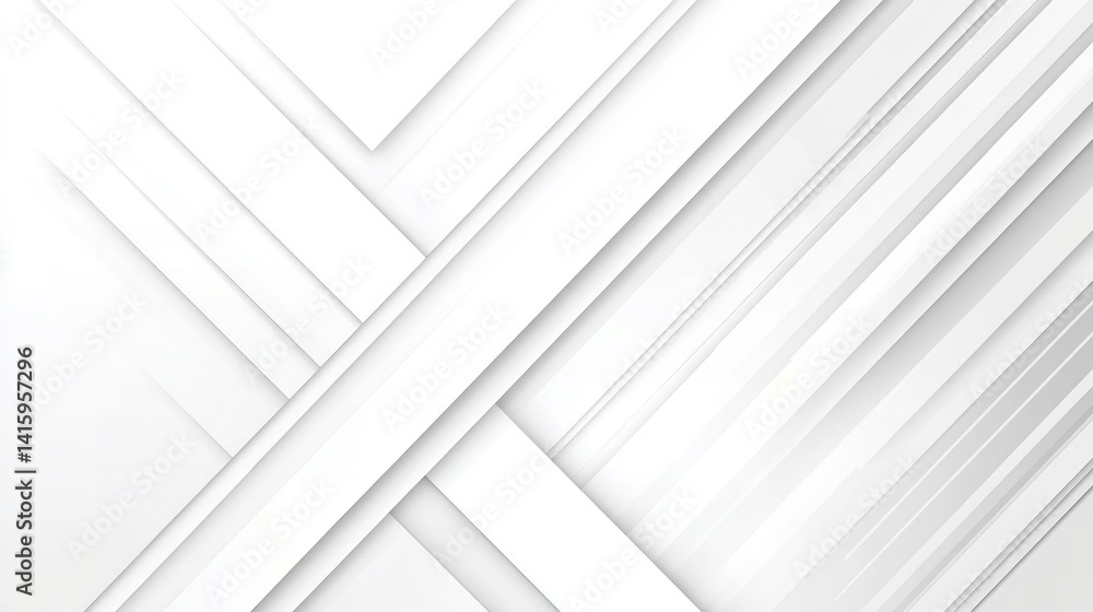 Obraz premium White abstract vector long minimal banner. Light neutral background with arrows and copy space for text. Facebook cover social media header web banner. Black Wavy Lines Isolated on White Background