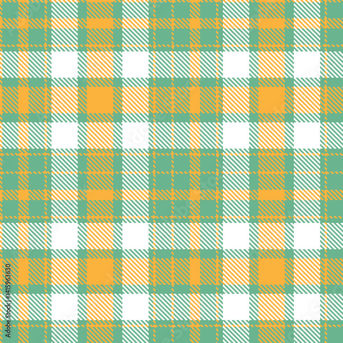 Traditional Rustic tea & Traditional butterscotch Seamless Tartan Fabric Design