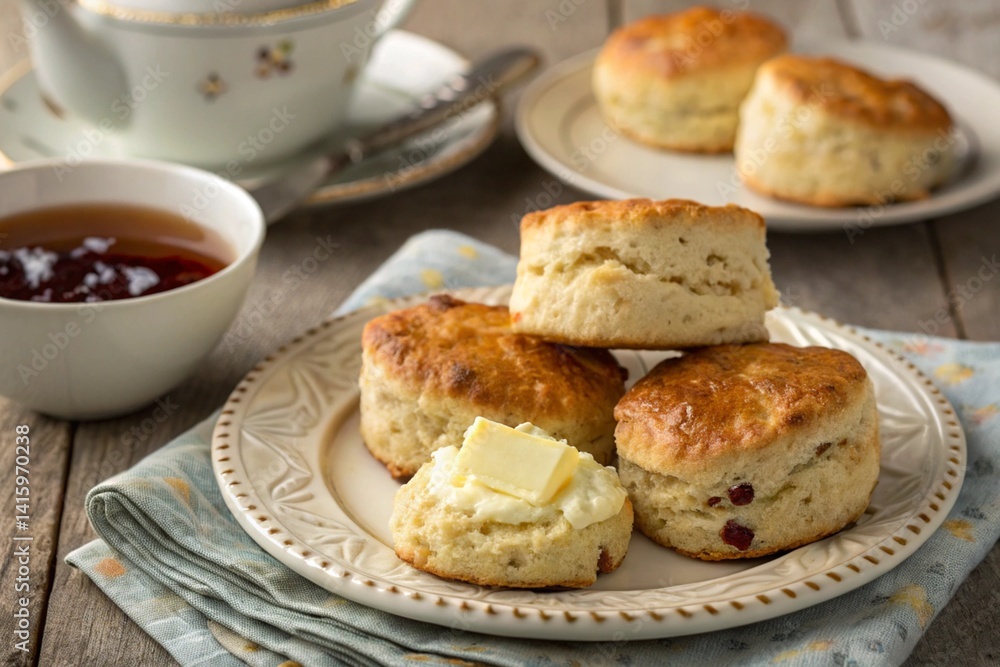 Butter scones Butter scones