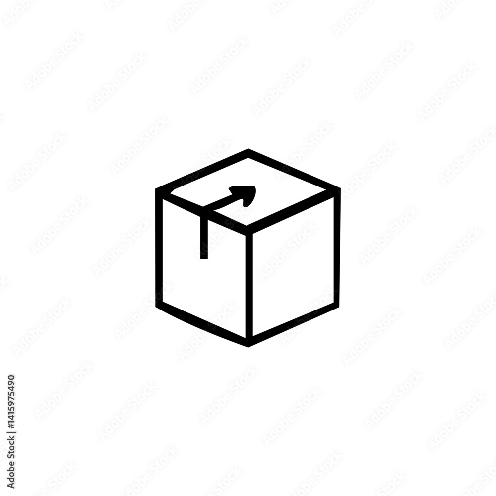 vector illustration of elements with package symbols vector illustration of elements with package symbols