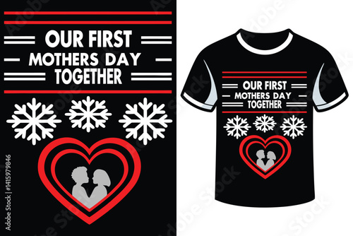 Mothers day t-shirt design for mother lover Hand drawn typography