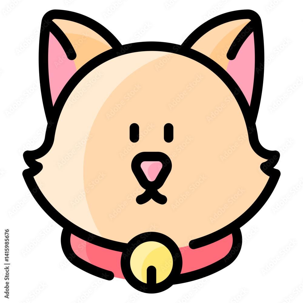 Obraz premium Cat head