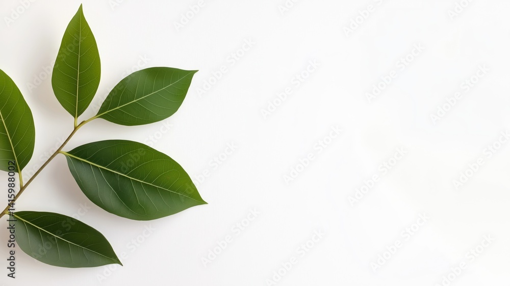 Realistic shadow from plant leaf on white background creating a serene, minimalistic aesthetic for nature lovers Realistic shadow from plant leaf on white background creating a serene, minimalistic aesthetic for nature lovers