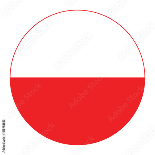 Free Download Circle Poland Flag Europe Country - GFXLoad