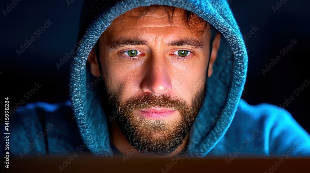 Mysterious hacker in a hoodie embodies the concept of cyber attacks and virus infiltration, highlighting key security themes. Mysterious hacker in a hoodie embodies the concept of cyber attacks and virus infiltration, highlighting key security themes.