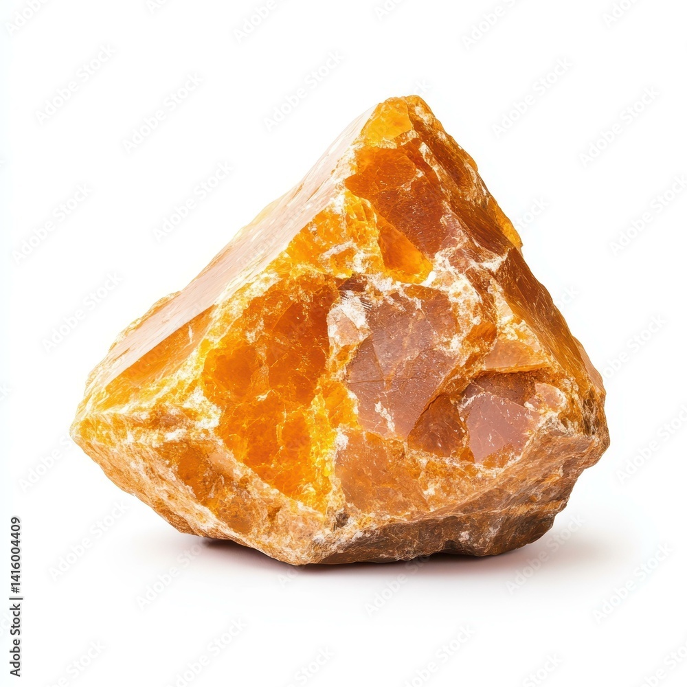 This unique calcite stone highlights organic charm, perfect for adding subtle elegance to modern spaces and decor themes. This unique calcite stone highlights organic charm, perfect for adding subtle elegance to modern spaces and decor themes.