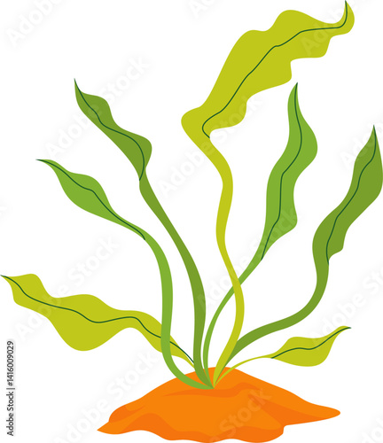 Green Plant Illustration