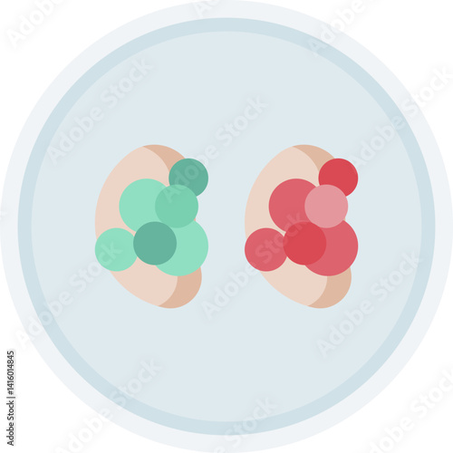 appetizer illustration on a white background 