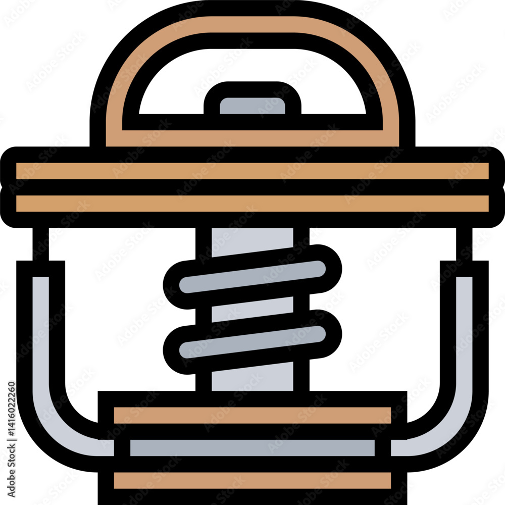 engine illustration on a white background engine illustration on a white background