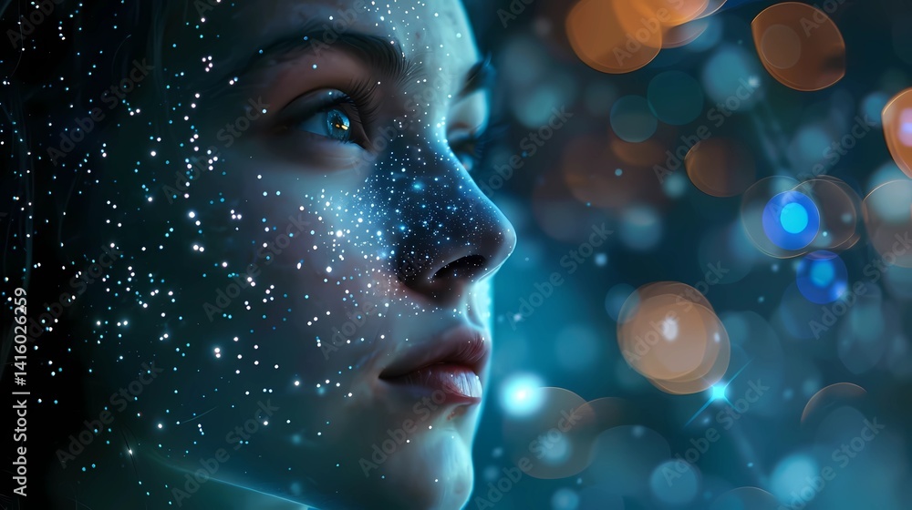 The advent of the ChatGPT voice bot, artificial intelligence (AI) is suddenly on everyone's lips, generate texts and images autonomously, Generative AI illustrations. The advent of the ChatGPT voice bot, artificial intelligence (AI) is suddenly on everyone's lips, generate texts and images autonomously, Generative AI illustrations.