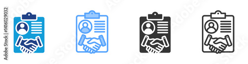 Onboarding icon set multiple style collection