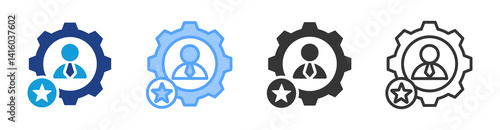 Skill Blue Icon