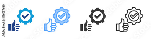 Reliable Blue Icon