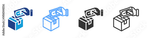 Selling Product icon set multiple style collection