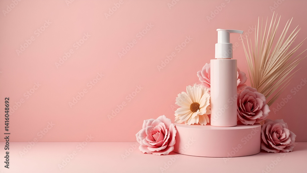 Elevate Your Beauty Brand: Strategic Storytelling & Modern Design in Premium Photo Stock - Conceptual Visuals with Ample Left-Side Space for Creative Advertising Elevate Your Beauty Brand: Strategic Storytelling & Modern Design in Premium Photo Stock - Conceptual Visuals with Ample Left-Side Space for Creative Advertising