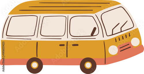 Classic Camper Van for Road Trips