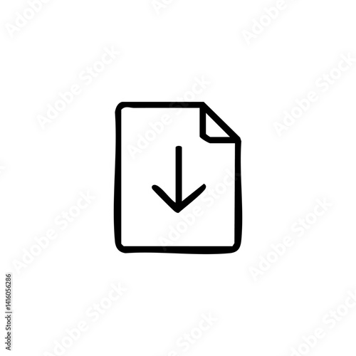 vector illustration of elements with document symbols