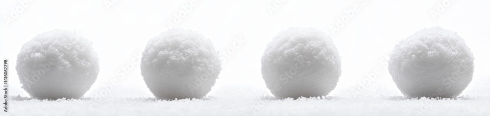 Four Snowballs on Snow Four Snowballs on Snow