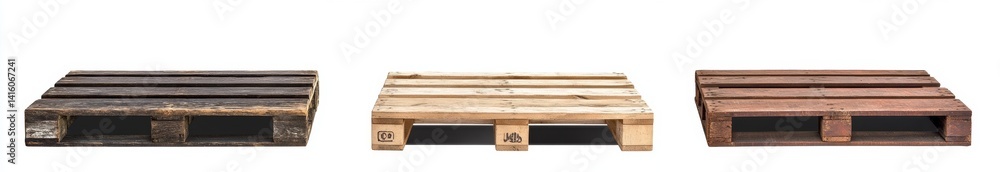 Wooden Pallets in Different Conditions (2) Wooden Pallets in Different Conditions (2)
