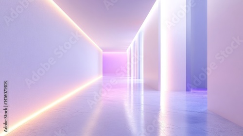 Modern hallway interior design