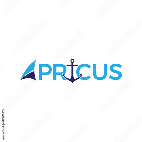 Classic Anchor Logo design representing stability, strength, and reliability—ideal for maritime businesses, nautical brands, or companies focused on security and grounded values.