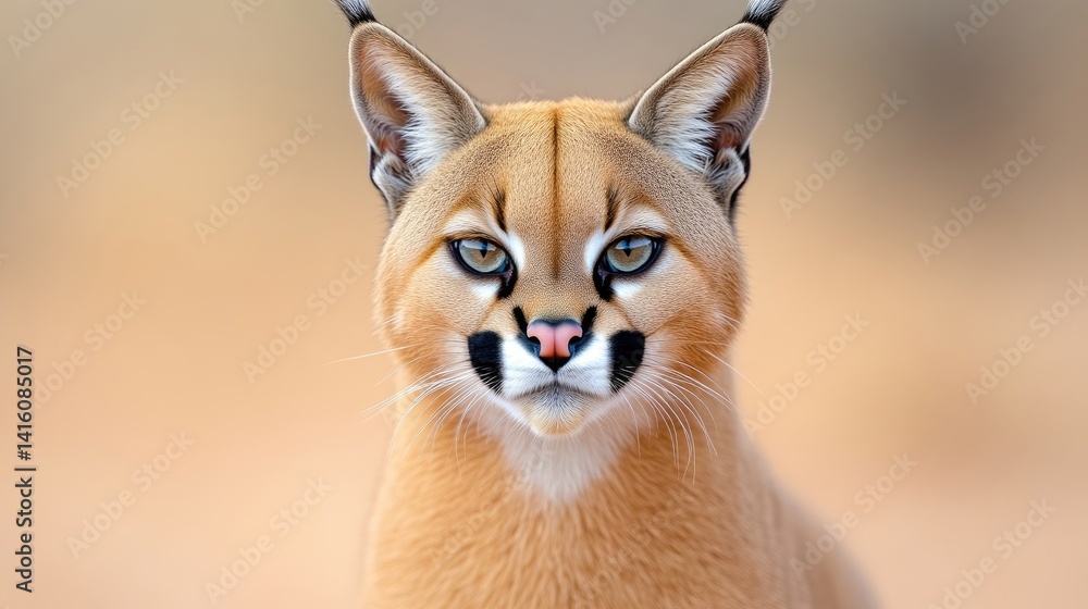 Close-up of a Caracal Close-up of a Caracal