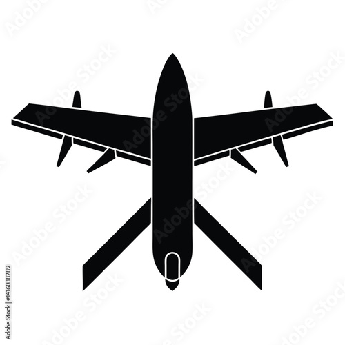 Missile Shaped Drone With Small Wings