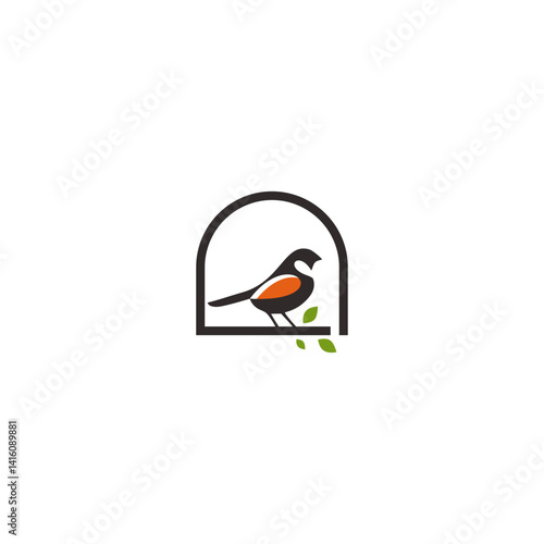 bird logo vector