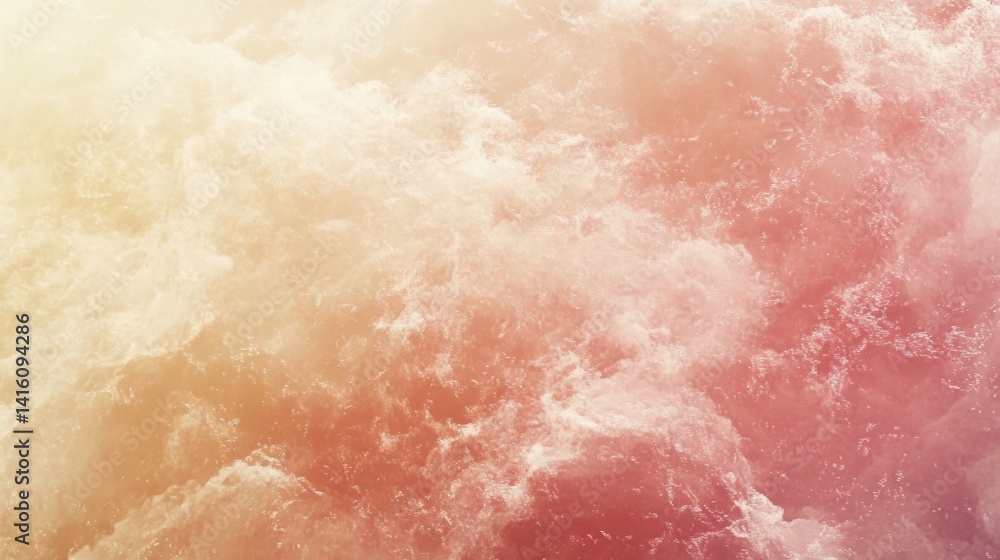 Textural view of foamy water, tinted in warm colors. Textural view of foamy water, tinted in warm colors.