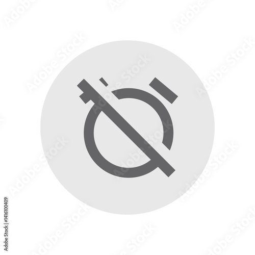 Alarm Off Icon