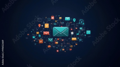 Billing Statement  A bill icon with an email notification