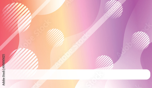Background Texture Lines, Wave. For Cover Page, Landing Page, Banner. Vector Illustration with Color Gradient.