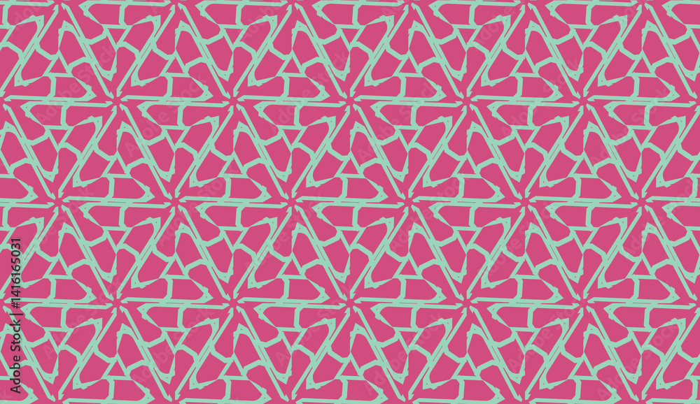 Vector layout with curved line, illusion triangles. Abstract hipster pattern. For your wallpaper, advert, banner, poster. Cherry color. Vector layout with curved line, illusion triangles. Abstract hipster pattern. For your wallpaper, advert, banner, poster. Cherry color.