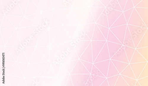 New gradient color illustration in a polygonal style. Design for flyer, wallpaper, presentation, paper. Vector illustration. Creative gradient color.