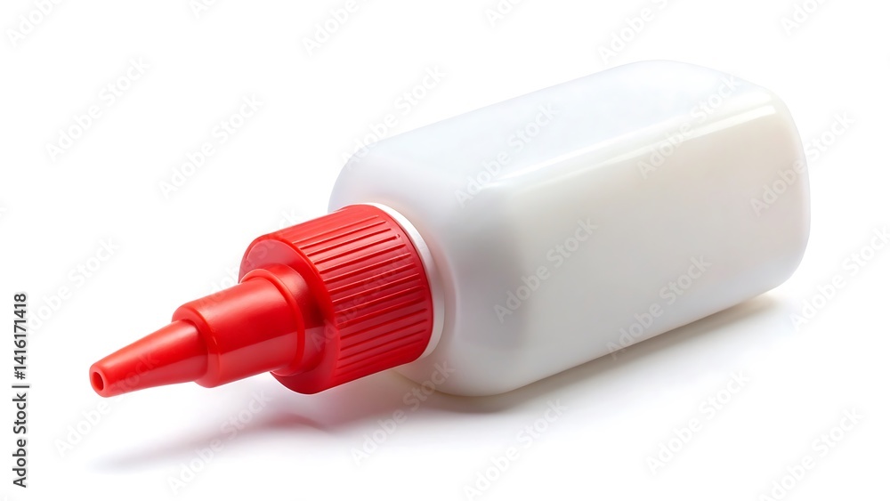 Glue bottle isolated on white background Glue bottle isolated on white background
