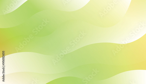 Wave Modern Background. For Your Design Wallpaper, Presentation, Banner, Flyer, Cover Page, Landing Page. Vector Illustration with Color Gradient.