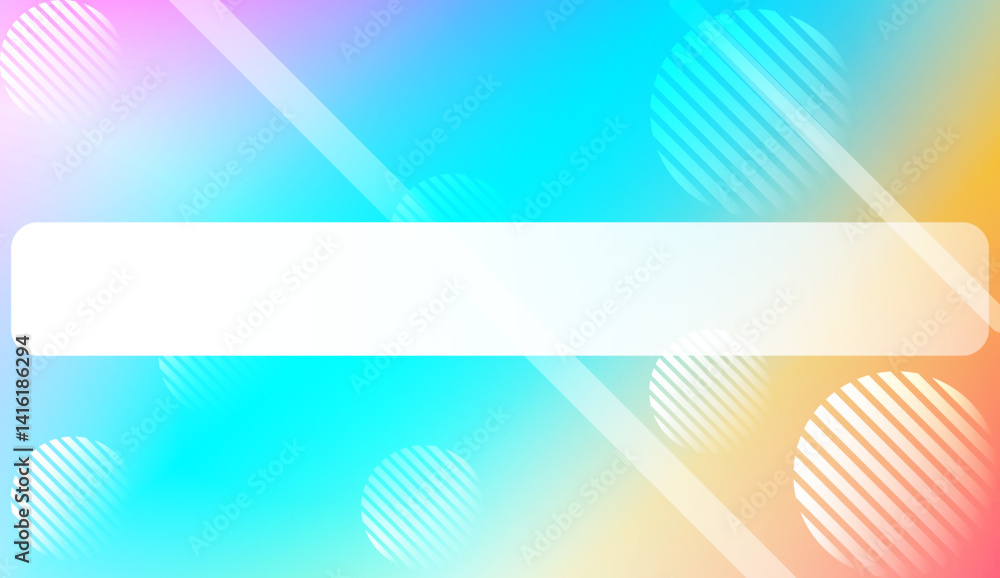 Fototapeta premium Futuristic Technology Style With Geometric Design, Shapes. For Creative Templates, Cards, Color Covers Set. Vector Illustration with Color Gradient.