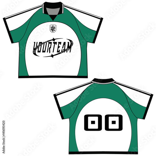 Art & Illustration mockup jersey vintage boxy