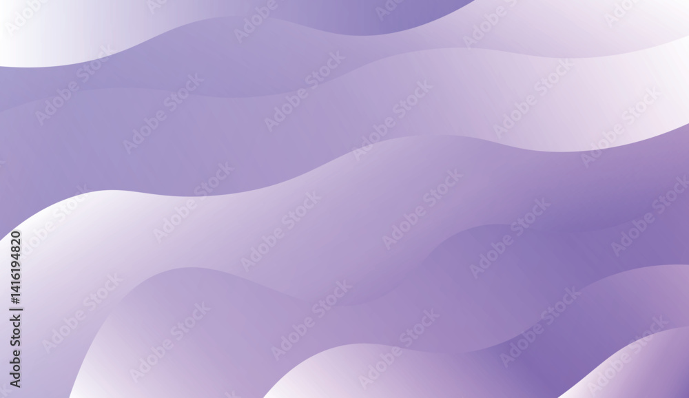 Fototapeta premium Wave Modern Background. For Your Design Wallpaper, Presentation, Banner, Flyer, Cover Page, Landing Page. Vector Illustration with Color Gradient.