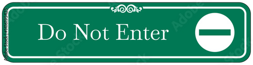 Authorized personnel only sign do not enter