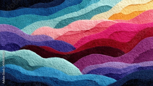 a blue and purple wave pattern,stock image