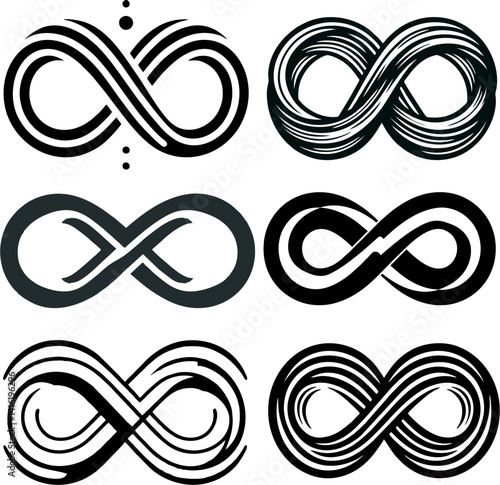 Set Infinity Logo Variations