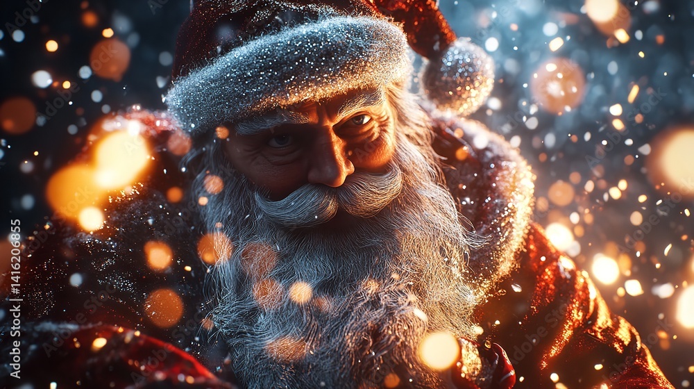 Amidst the warmth of an outdoor fire, a figure sits upon a wooden platform, basking in the glow of twinkling lights Amidst the warmth of an outdoor fire, a figure sits upon a wooden platform, basking in the glow of twinkling lights