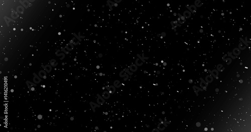 Subtle Gold dust particle background overlay realistic light dust effect in black. Air overlay small dust dirt flying shimmering real-like particles fairy fantasy transparent atmosphere overlay fx.